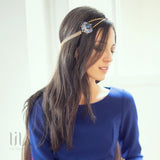 Headband Suzie Bleu By Lila Bijoux