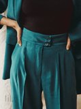 Pantalon Clem Bleu Canard By Opullence Vêtements