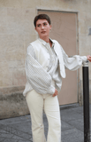Gilet Roma Blanc By Jane Wood Vêtements