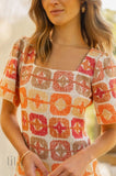 Robe Lyviona Orange By Opullence Vêtements