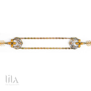 Headband Jenny Jaune By Lila Bijoux