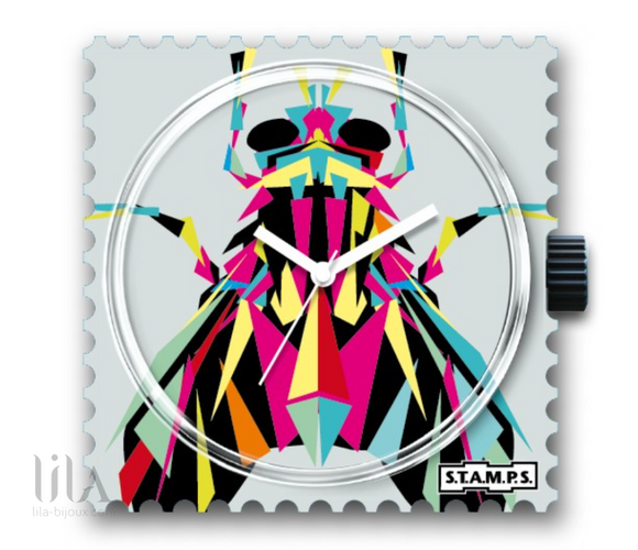 Cadran Colorful Fly By Stamps Bijoux