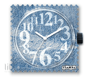 Cadran Denim Time By Stamps Bijoux
