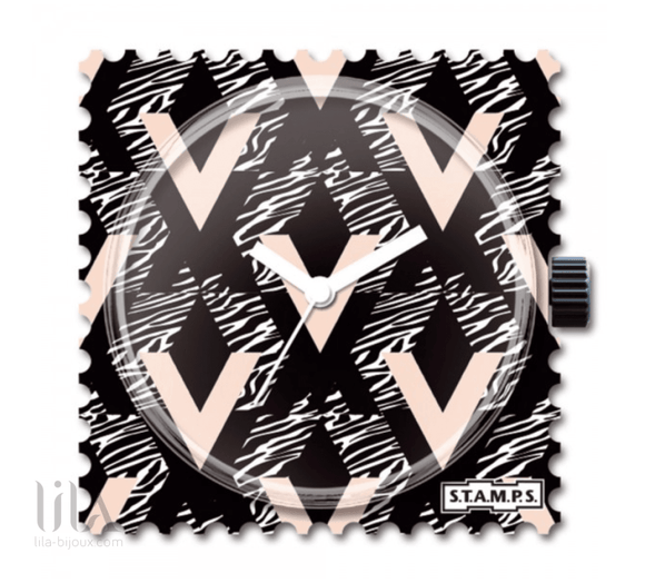 Cadran Geometric Zebra By Stamps Bijoux