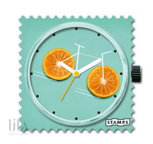 Cadran Orange Bike By Stamps Bijoux