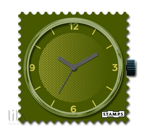 Cadran Military Olive By Stamps Bijoux