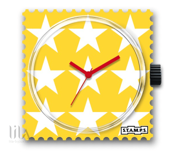 Cadran Yellow Star By Stamps Bijoux