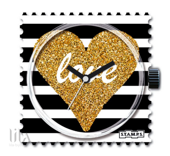 Cadran Shiny Love By Stamps Bijoux