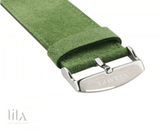 Bracelet De Montre Wild Leather Gris Foncé By Stamps Bijoux