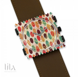 Bracelet De Montre Classic Leather Blanc By Stamps Bijoux