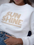 Sweat Sunshine Blanc By Opullence Vêtements