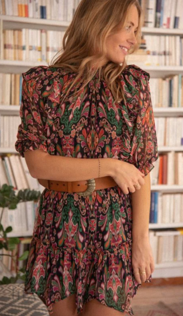 Robe imprimé baroque hotsell