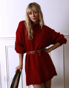 Robe Pull Perry Bordeaux By Opullence Vêtements