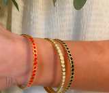 Jonc Lumi Ii Tangerine By Bangle Up Bijoux