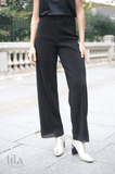 Pantalon Brenda Lurex Noir By Jane Wood Vêtements