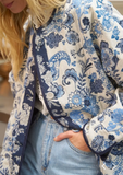 Veste Lison Bleu By Opullence Vêtements