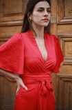 Robe Emma Rouge By Jane Wood Vêtements