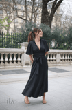 Robe Emma Noire By Jane Wood Vêtements