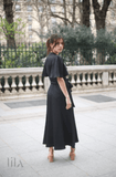 Robe Emma Noire By Jane Wood Vêtements