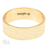 Bracelet Lucy Blanc Sable By Bangle Up Bijoux