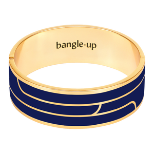 Bracelet Gaya bleu nuit by Bangle up