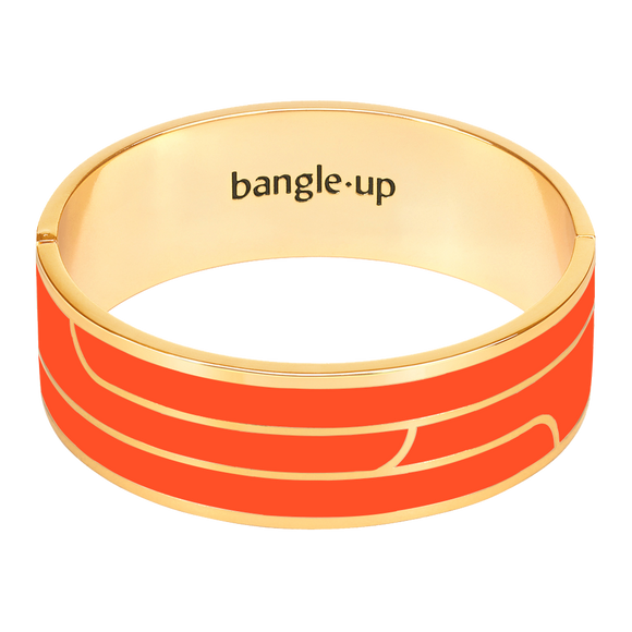 Bracelet Gaya tangerine by Bangle up