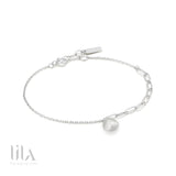 Bracelet Chaîne Perle Desire Pearls Argent Bijoux