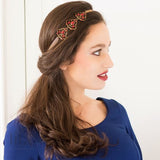 Headband Molly Rouge By Lila Bijoux