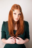 Headband Jenny Vert By Lila Bijoux