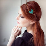 Headband Sara Turquoise By Lila Bijoux