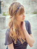 Headband Joanny Bleu By Lila Bijoux