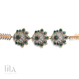 Headband Evy Vert By Lila Bijoux