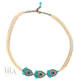 Headband Lily Turquoise By Lila Bijoux