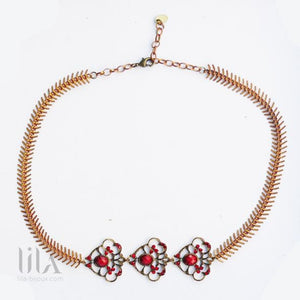 Headband Molly Rouge By Lila Bijoux