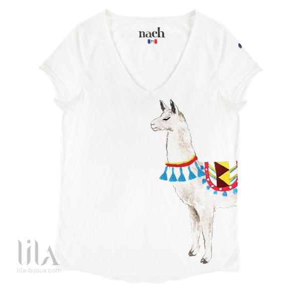 T-Shirt Lama Adulte By Nach Vêtements