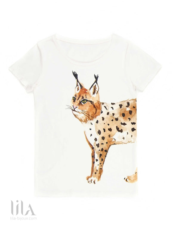 T-Shirt Lynx Adulte By Nach Vêtements