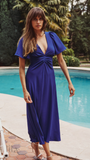 Robe Esther Bleue By Opullence Vêtements