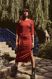 Robe Claudia Rouge By Opullence Vêtements