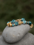 Bracelet Turquoise Marbré By Nach Bijoux