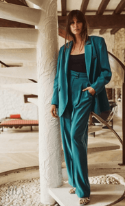 Pantalon Clem Bleu Canard By Opullence Vêtements
