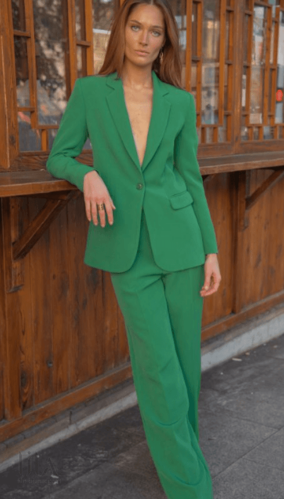 Pantalon Marceau Vert By Opullence Vêtements
