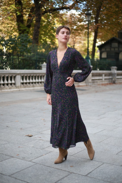 Robe longue jane wood hotsell