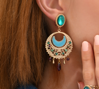 Boucles d'Oreilles Femme - Dormeuses - Perle Blanche - 10 mm - Plaqué