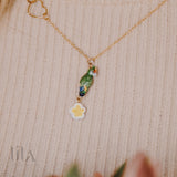 Collier Perroquet Vert By Nach Bijoux