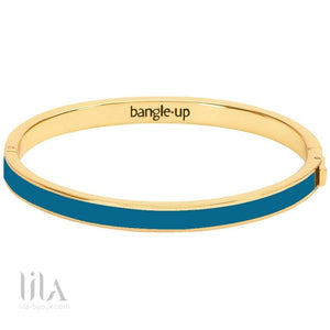 Bracelet Bangle Bleu Canard By Up Bleu Bijoux