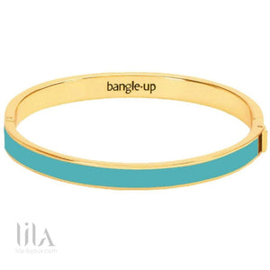 Bracelet Bangle Bleu Lagon By Up Bleu Bijoux