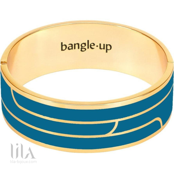 Bracelet Gaya Bleu Canard By Bangle Up T1 / Bleu Bijoux