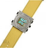 Bracelet De Montre Satin Noir By Stamps Bijoux