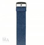 Bracelet De Montre Denim Bleu Jean By Stamps Bijoux