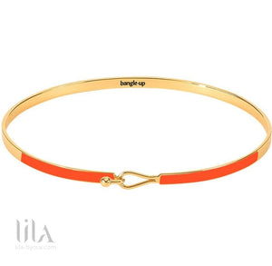 Bracelet Lily Tangerine By Bangle Up Tangerine Bijoux